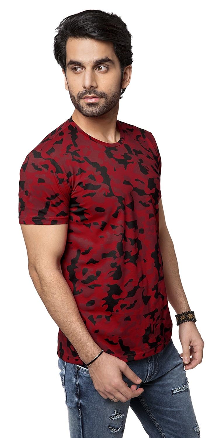 zeyo men's cotton t-shirt