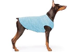 Gold Paw Sun Shield Dog Tee – T-Shirt for Canines – UV Protection, Pet Anxiety Relief, Wound Care – Protects Against Foxtails, Aids Alopecia - Machine Washable, All Season – Size 24 – Ocean Blue