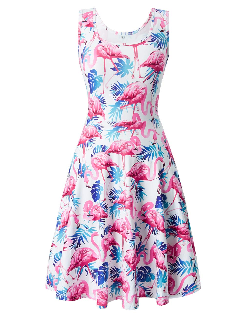 ladies flamingo dress