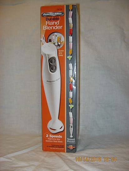 Amazon.com: Hamilton Beach 59738 150 Watt 2 Speed Hand Blender: Home & Kitchen