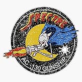 HOF Trading Vietnam Ac-130 Gunship Ghost Aerial Gunner Gear Vinyl Sticker Waterproof Decal Laptop Wall Window Bumper Sticker 5"