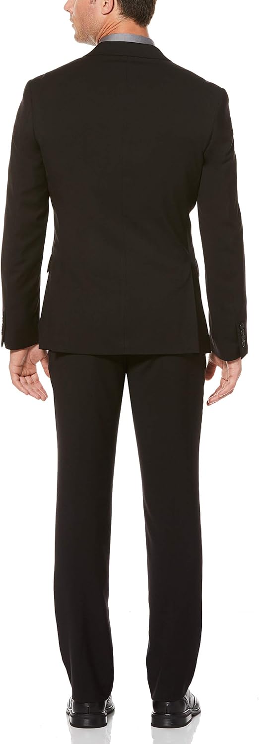 Perry Ellis Men's Slim Fit Solid Jacket at  Men’s Clothing store: Business Suit Jackets