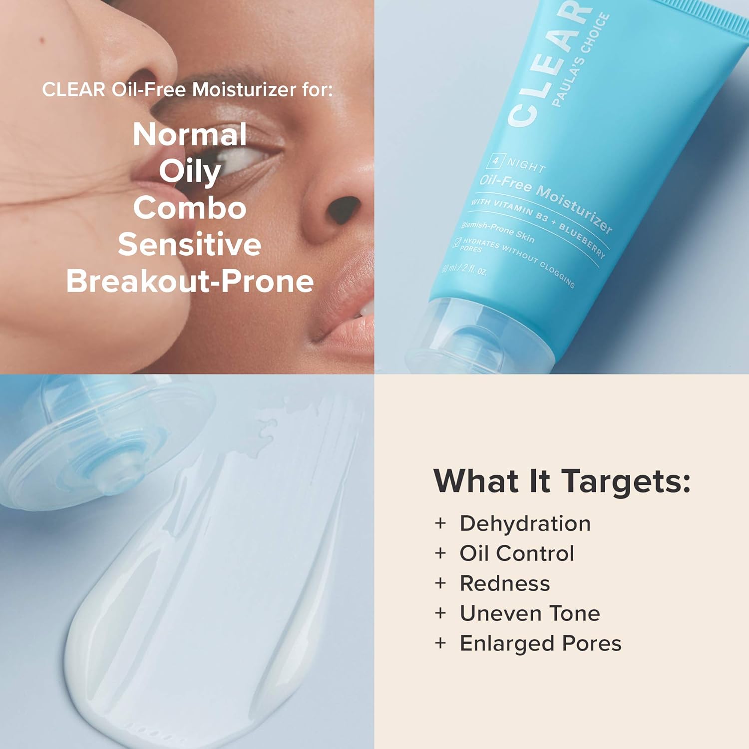 paula's choice clear oil free moisturizer