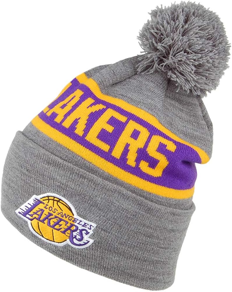 lakers wooly hat