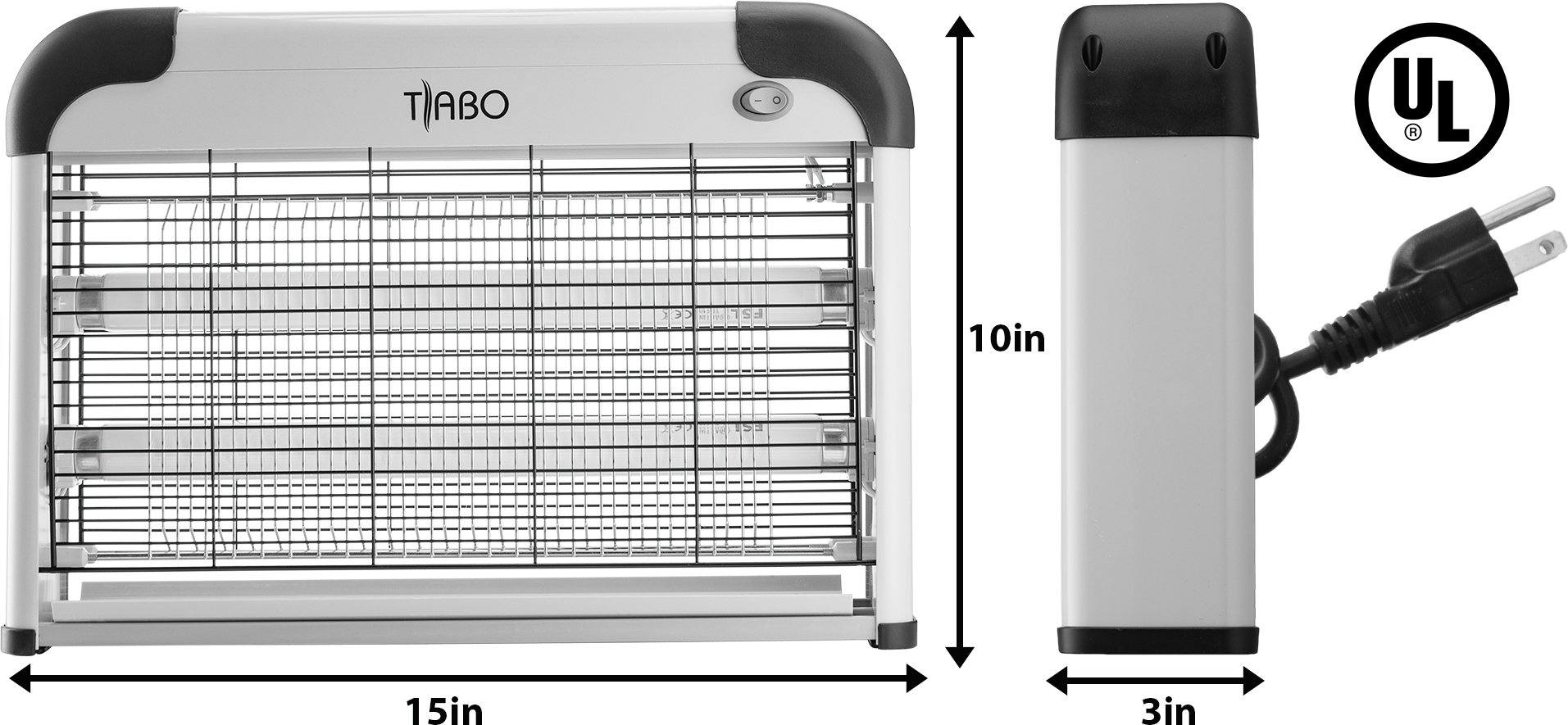 Bug Zapper Indoor Insect Killer by Tiabo Electronics Mosquito, Fly