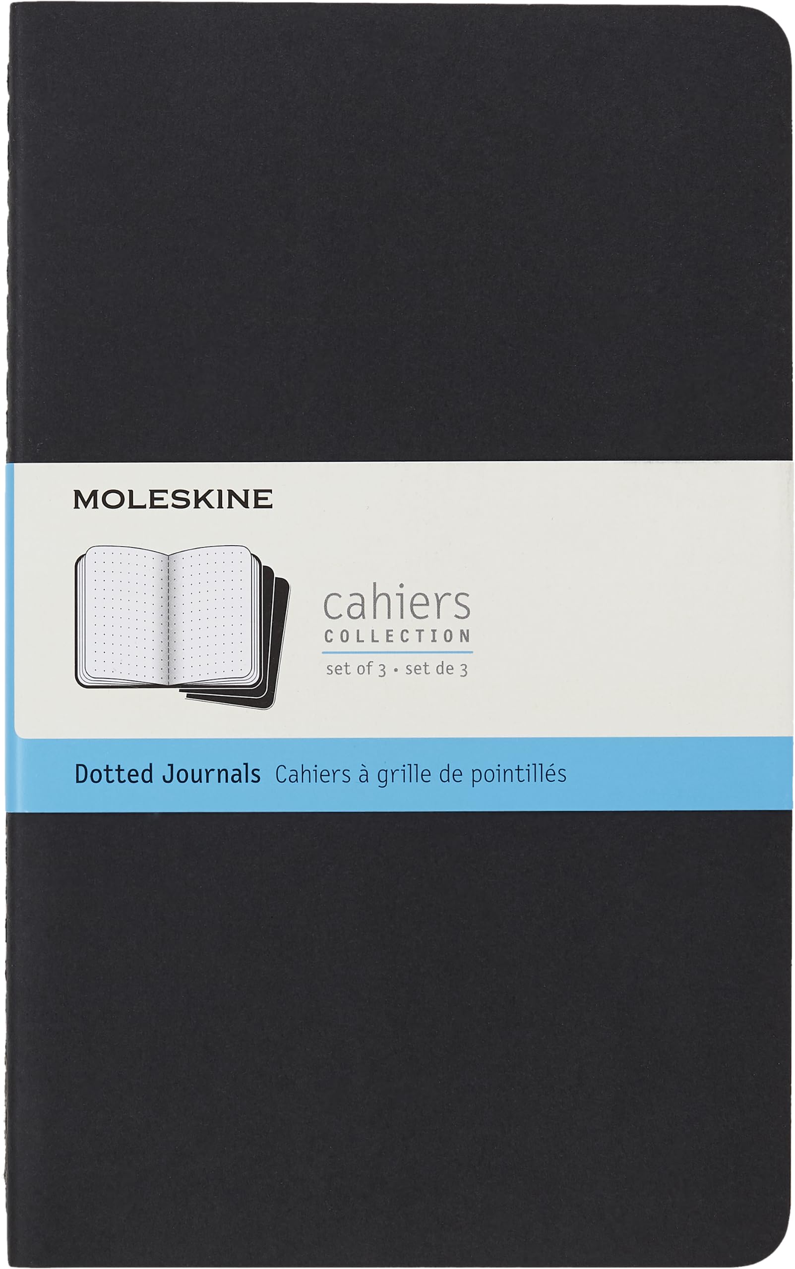 Moleskine Cahier Journals Large Dot Black