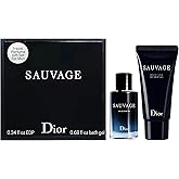 Dior Sauvage Perfume for Men – Mini Fragrance Gift Set EDP & Shower Gel Duo Travel Set