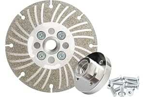 Electroplated Diamond Angle Grinding Wheel 1 Set Electroplated Diamond Angle Grinding Wheel Double-Sided 4 1/2" /5"/6"