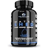 Water Pills Diuretic Water Retention - Liver Detox, Kidney Cleanse, Weight, Swelling Legs &amp; Feet, Edema, Bloating Relief, Fluid Balance - Dandelion Vitamin B6 Green Tea Watershed Max Strength 60ct (1)