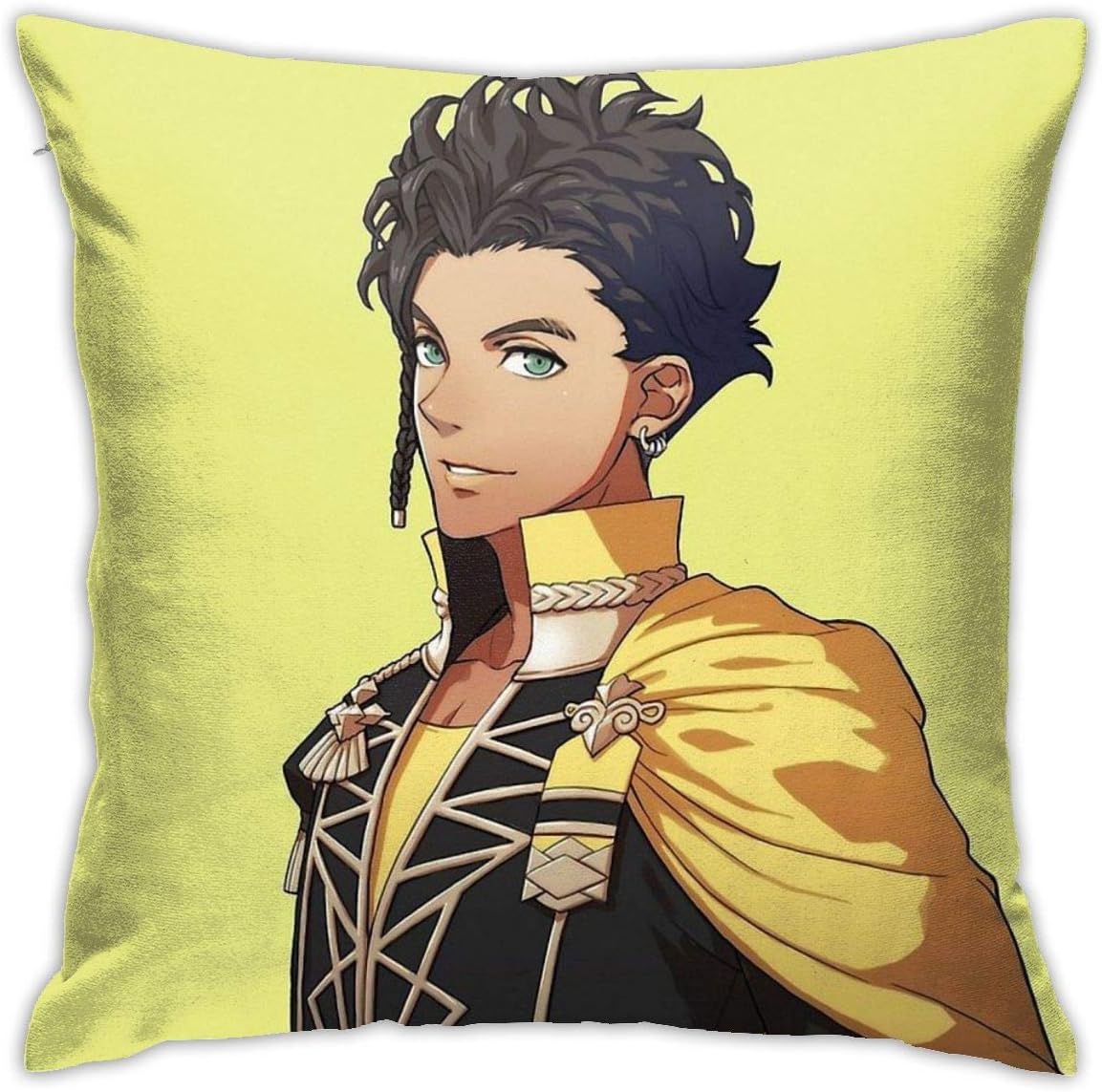 JACHE Claude - Fire Emblem Three Houses Decorative Throw Pillow Covers for Sofa Couch Cushion Pillow Cases 18x18 Inch