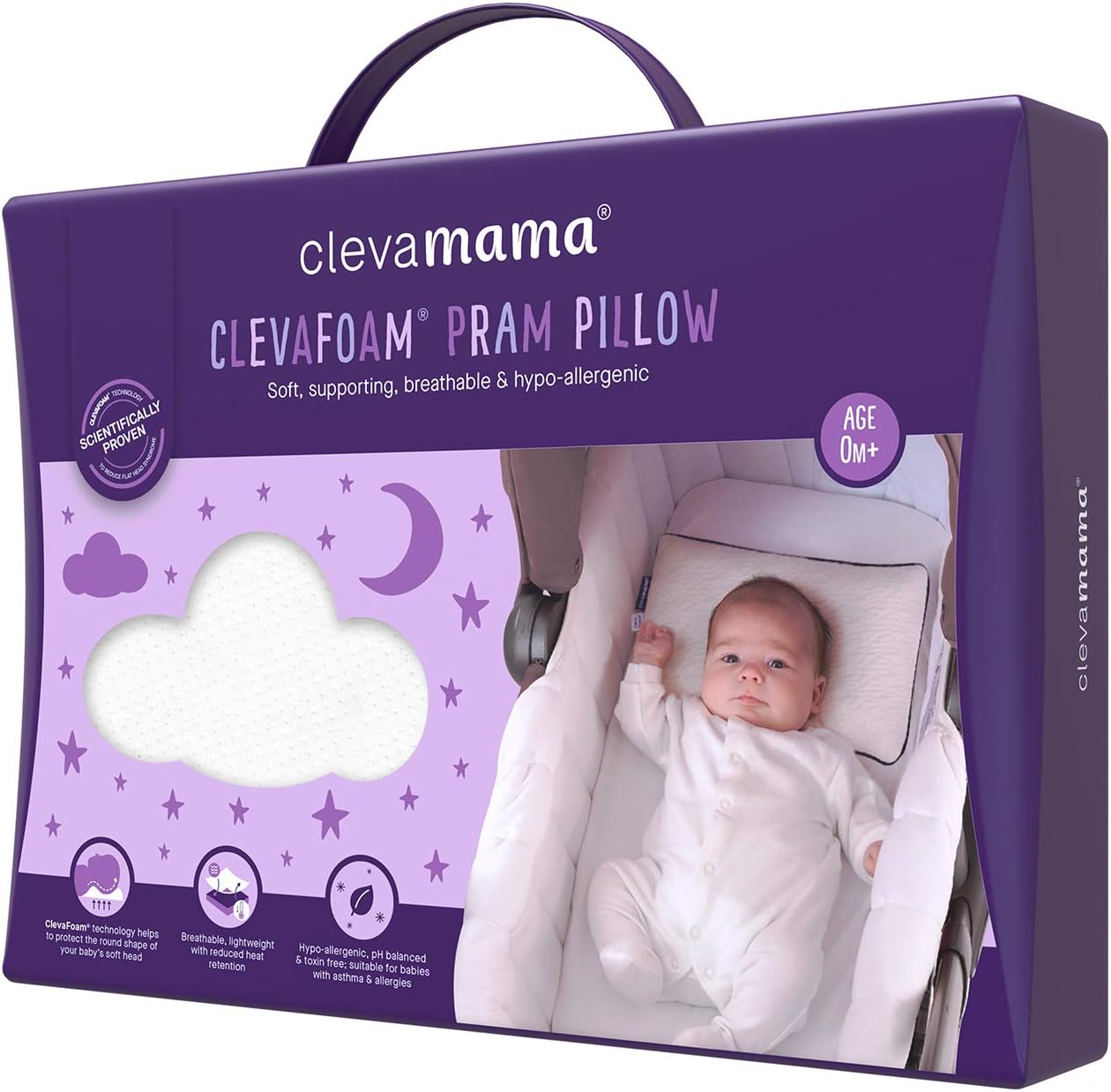 clevamama pram pillow