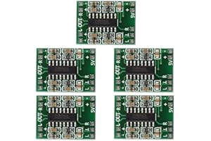 PAM8403 2X 3W Mini Digital Power Amplifier Board AMP Class D 2.5-5V Input 5pcs