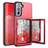 WeLoveCase for Samsung Galaxy S21 Wallet Case with