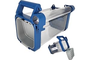 Aquatic Hunt The Lionfish Locker - Safely handle Lionfish, Lobster, Crabs, Crown of Thorns and More (Blue Water (Blue), 15" Lionfish Locker)