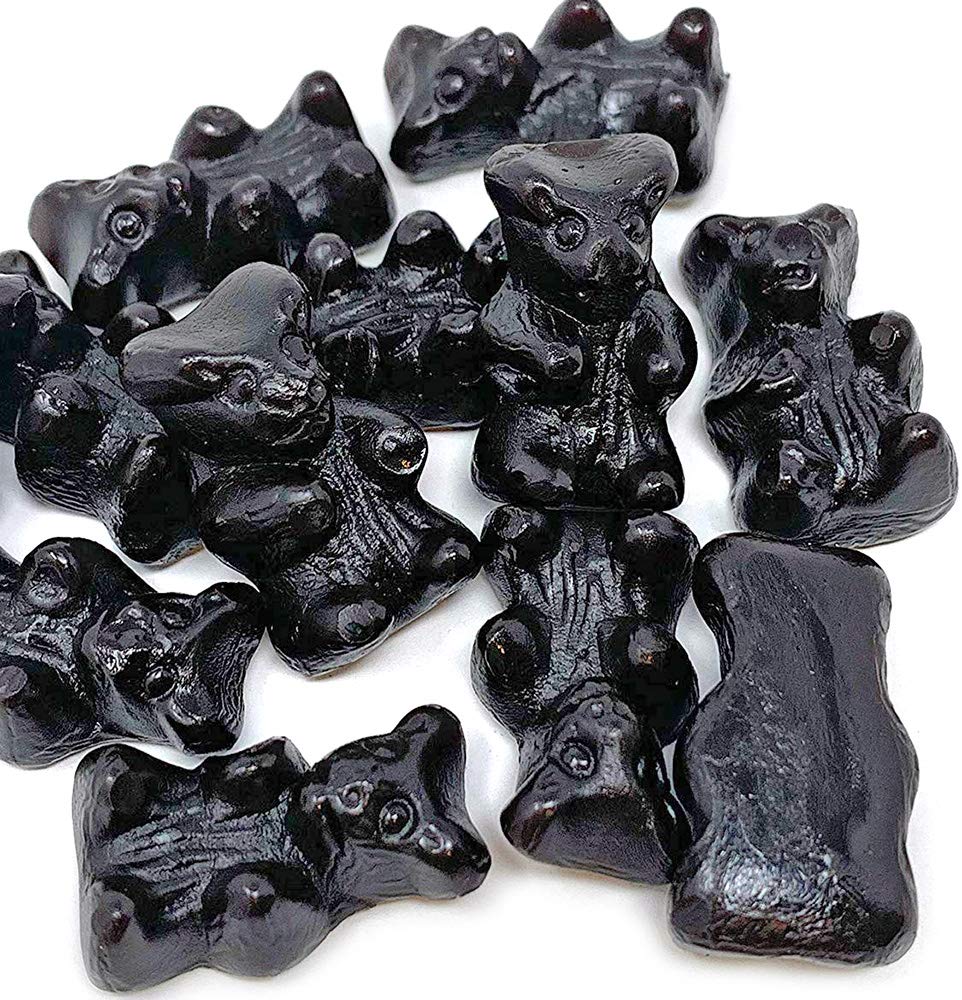 Amazon Com Gustaf S Premium Sugar Free Black Licorice Bears 2 2 Lb Bag Grocery Gourmet Food