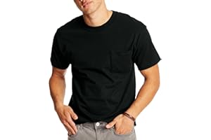 Hanes Men's Short-Sleeve Beefy-T with Pocket