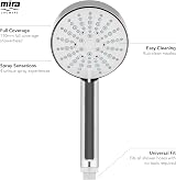 Mira Beat 11 cm 4-Spray Shower Head Chrome 1.1605.237 view 2