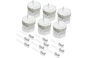 Twilight Garage x27.168 GM Instrument Cluster Gauge Stepper Motor Repair Kit (6 Motors + 10 Led Light Bulbs) For GMC Chevy Si