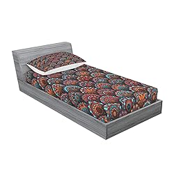 Ambesonne Mandala Fitted Sheet & Pillow Sham