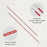 KnitPro Zing Single Pointed Needles 10in 2.50mm view 2