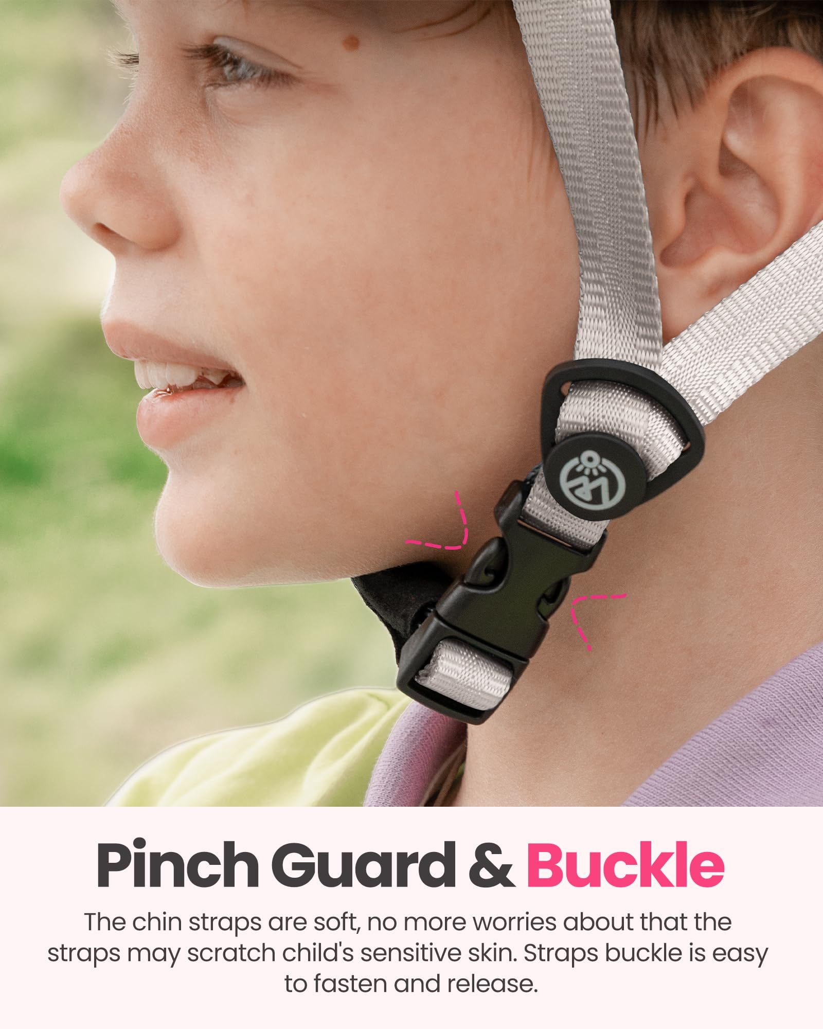 OutdoorMaster Toddler Helmet, Toddler Bike Helmet, Bike Helmet for Youth Boys & Girls, Kids Helmet with Visor, Dial Fit Adjustment Ventilation Multi-Sport Helmet for Bicycle Skate Scooter Longboard