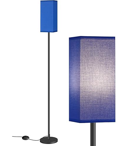 BoostArea Floor Lamps for Living Room, Modern Blue Floor Lamp, LED