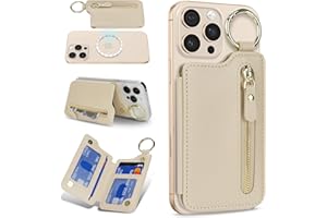 Cavor Compatible with MagSafe Wallet,Magnetic Wallet for iPhone 17/16 Pro Max/15 Pro/14 Plus/13/12 Series,Magnetic Card Holde