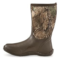 Guide Gear Men’s Mid Camo Bogger Rubber Boots