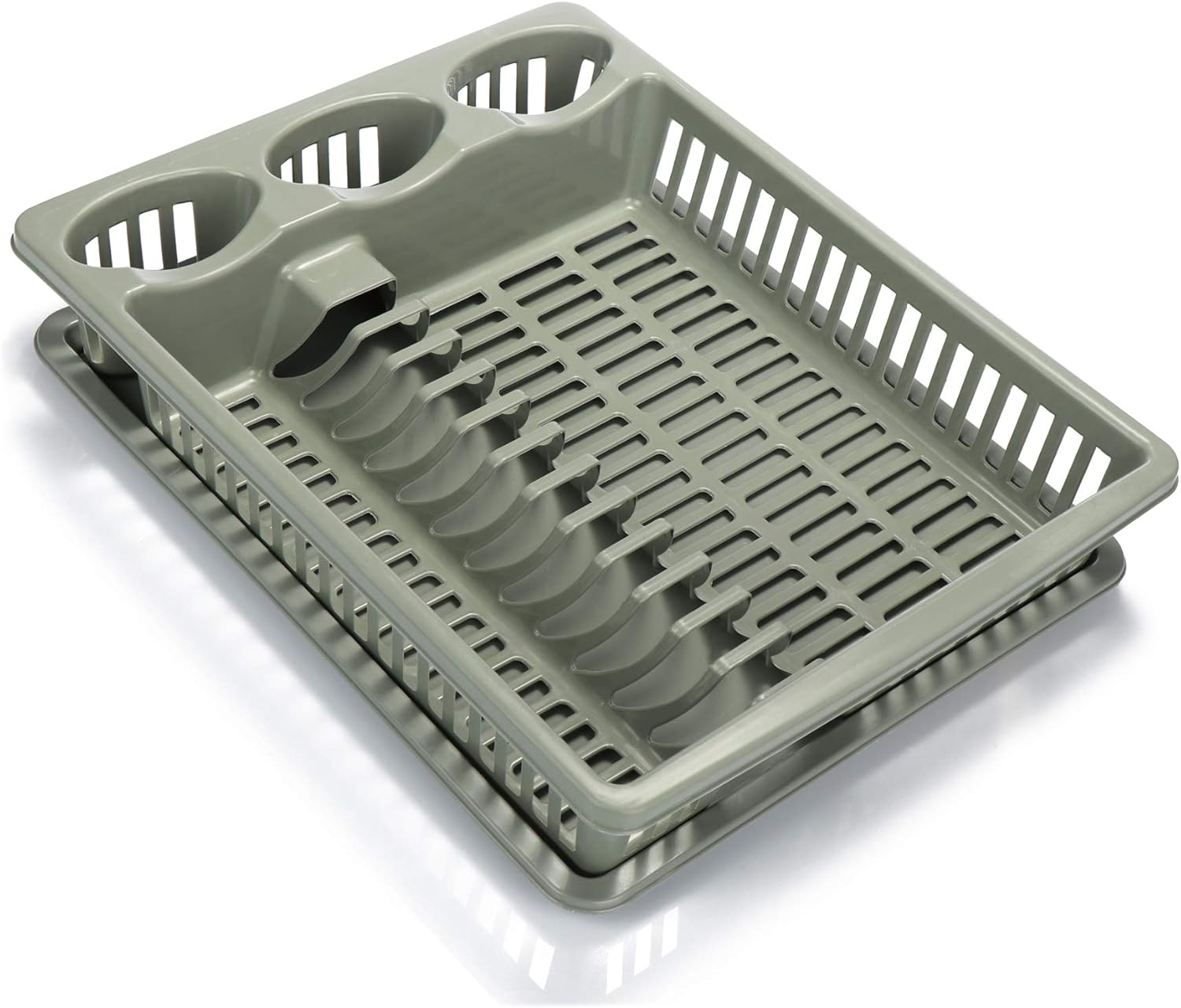 comfour® draining rack for the kitchen draining rack made of plastic dishes rack for