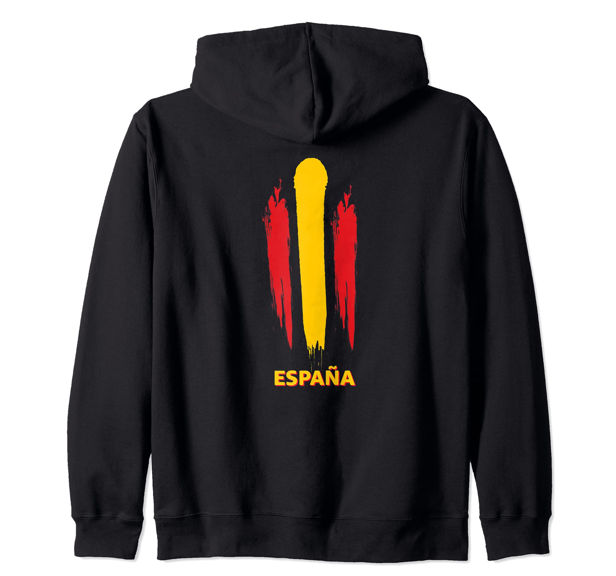 Spain Flag Zip Hoodie
