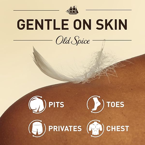 OLD SPICE WHOLE BODY DEODORANT STICK FOR MEN, ALUMINUM FREE, MANDARIN + SANDALWOOD SCENT, 24/7 ODOR PROTECTION, 24/7 FRESHNESS, DERMATOLOGIST TESTED, GENTLE ON SKIN, SAFE TO USE ALL OVER, 3.0 OZ