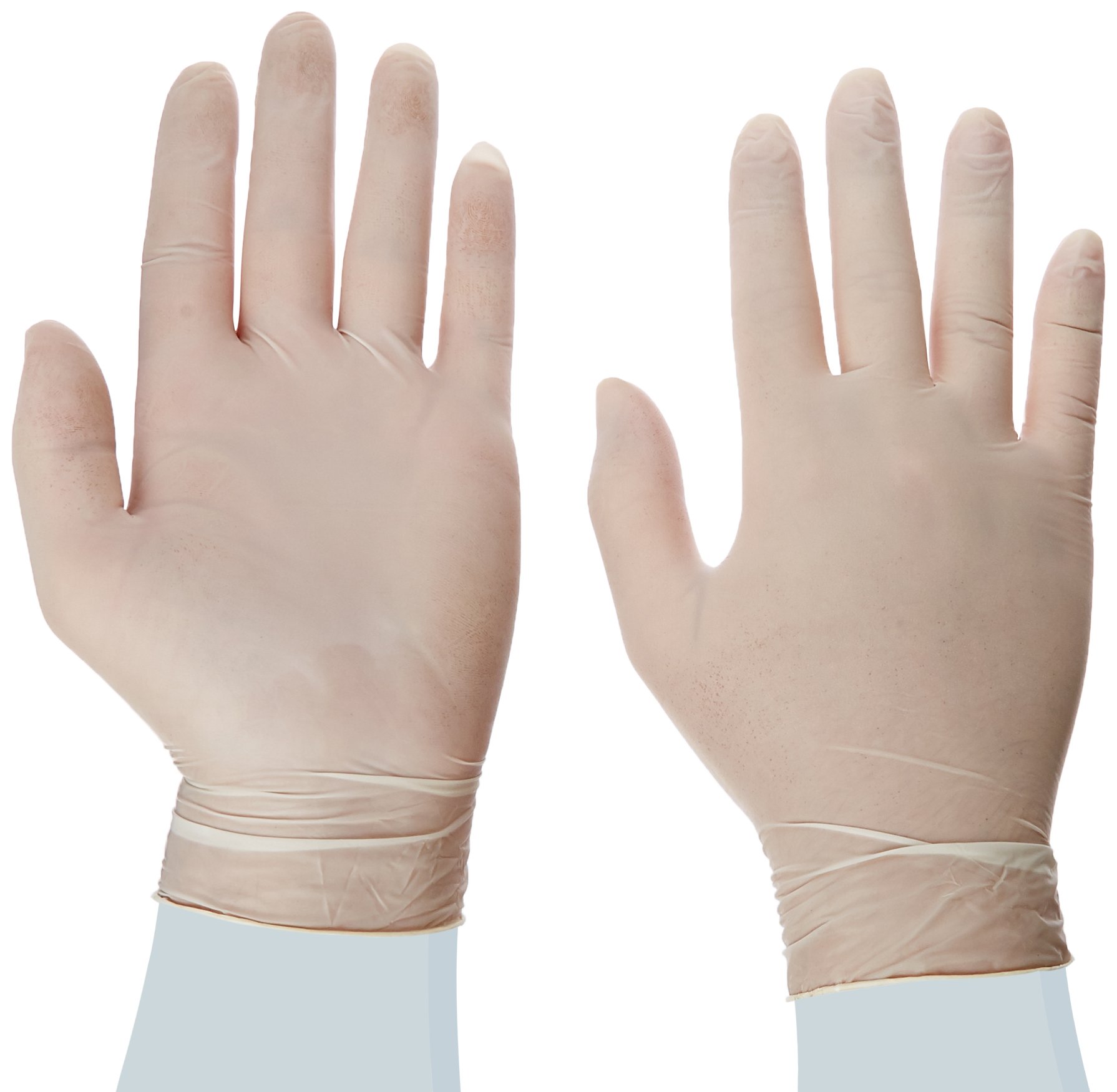 Disposable Latex Gloves, Powder Free size medium, 100 gloves per box eBay