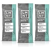 LMNT Keto Electrolyte Powder Packets | Paleo Hydration Powder | No Sugar, No Artificial Ingredients | Raw Unflavored | 30 Sti
