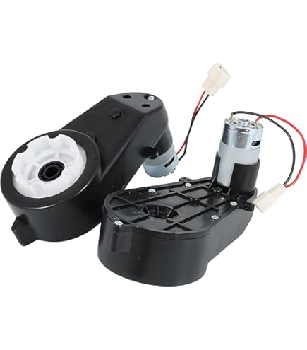 Amazon.com: 2 Pcs Kids Ride On Car Gearbox 550 12V Motor