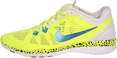 Amazon Com Nike Free 5 0 Tr Fit 5 Entrenamiento Zapatos Running Volt Azul Amarillo 6 B M Us Shoes