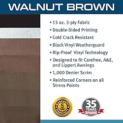 ShadePro - RV Awning Fabric Replacement - Heavy