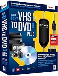 Roxio Easy VHS to DVD 3 Plus Video Converter for PC