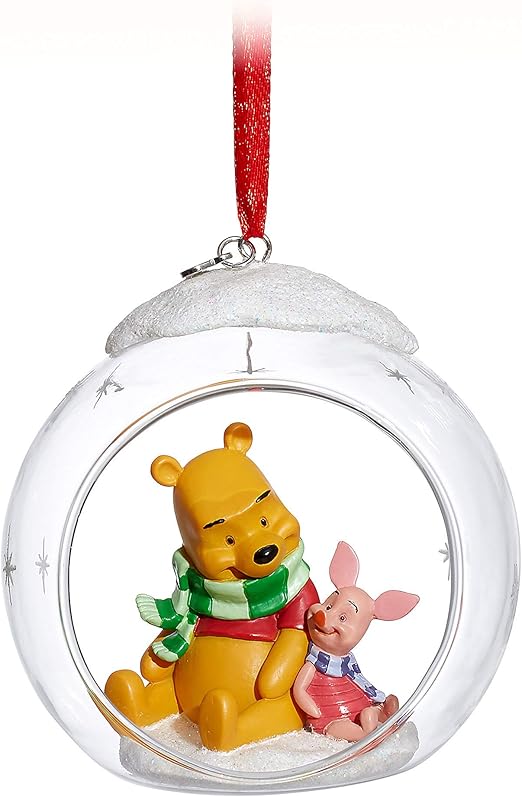 Disney Winnie The Pooh and Piglet Glass 