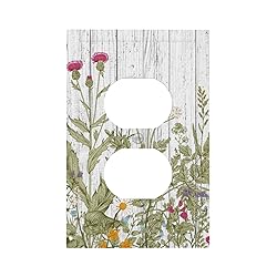 ShinyLuck Boho Wild Flowers 1 Gang Electrical