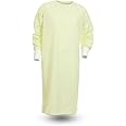 Reusable AAMI Level 2 Isolation Gown ISO4758, Back Ties, Anti-Static, 47" Length, 58" Sweep.
