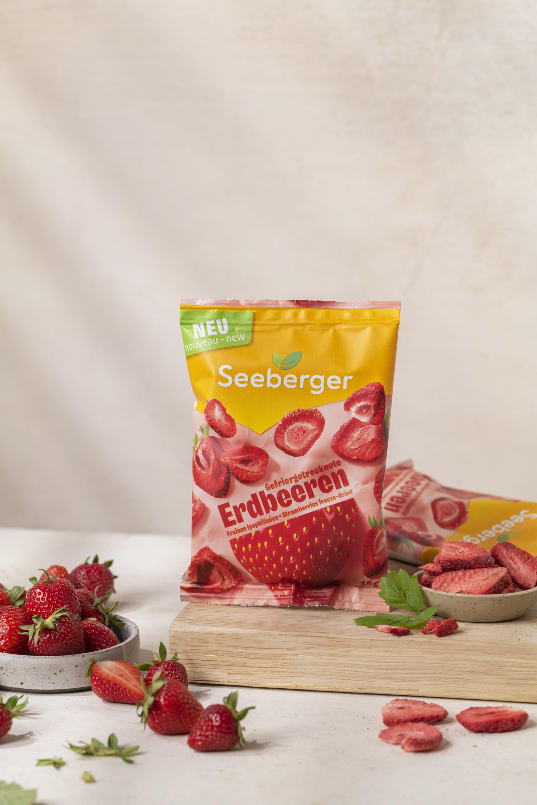 Seeberger Gefriergetrocknete Erdbeeren, 15g 3