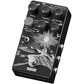 Klowra Everlast Delay Guitar Pedal for Electric Guitar - Ramp,9 Stereo Delay Types, Tap Tempo, True Bypass, Analog Dry Through, support Expression Pedal&amp;TS/TRS footswitch