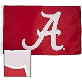 Desert Cactus University of Alabama Flag Crimson Tide Bama 3 x 5 Embroidered Nylon Banner for Indoor/Outdoor (Embroidered 1)