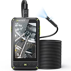 Anykit Dual Lens Borescope,1080P Industrial