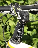 QWORK Bike Stem Riser 124mm 1-1/8 for Aluminum Fork 28.6mm view 6