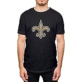 Hybrid Sports NFL - New Orleans Saints - Distressed Team Logo - Men's and Women's Short Sleeve T-Shirt - Size X-Large New Orleans Saints - Black