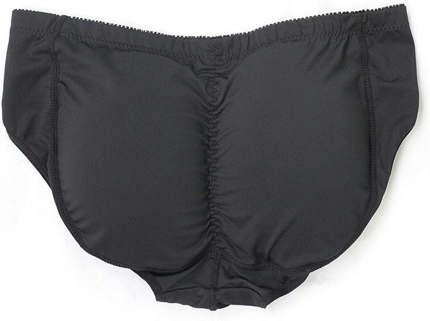 Hcxbb15 Men Plus Size Body Shaper Padded Shapewear Butt Enhancer Tummy