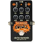 Electro-Harmonix Bender Royale Germanium Fuzz, Black Version | Classic germanium Mkiii 3-transistor fuzz with massive tonal control