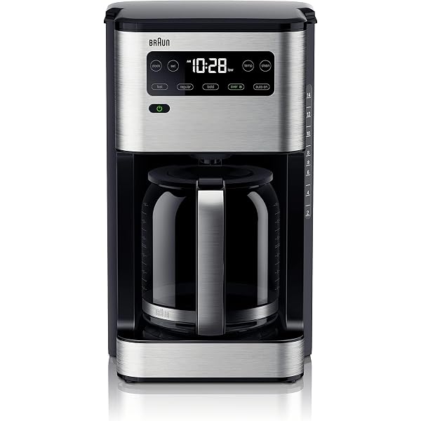 Amazon.com: Braun KF7175 BrewSense Drip Coffee Maker with Thermal 
