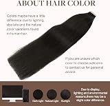 GOO GOO Tape In Hair Extensions 16inch 100g 40pcs Dark Brown 2 view 6